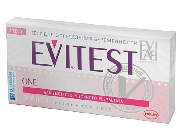 тест-полоски на беременность Evitest