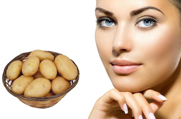 картофельная маска для глаз в домашних условиях