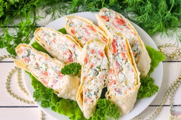 Новогодняя горячая закуска