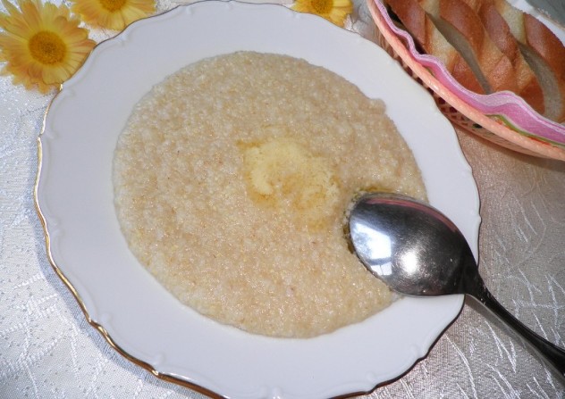 каша пшеничная для ребенка